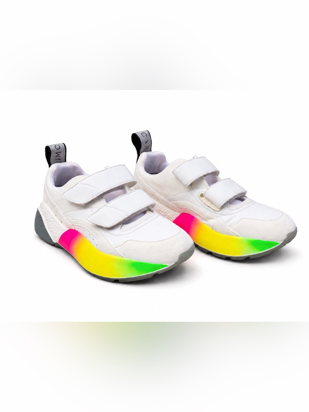 Stella McCartney Eclipse Rainbow Platform Strap Sneakers‎ 37